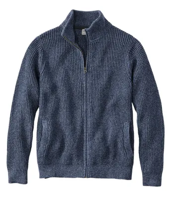 Men's Organic Cotton Waffle Sweater