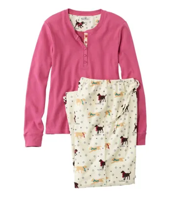 Women's Cozy PJ Set, Print