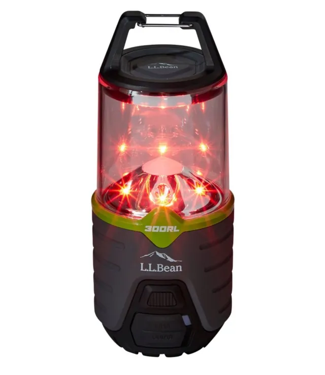 L.L.Bean Trailblazer 300 Rechargeable Lantern Black/Gray