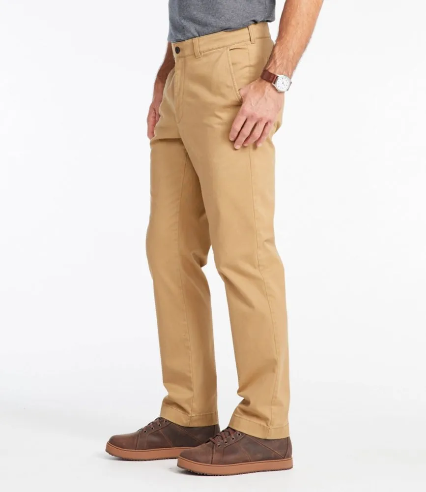 L.L. Bean Men's Lakewashed® Stretch Khakis, Classic Fit, Straight Leg