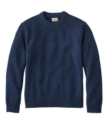 Men's Bean's Classic Ragg Wool Sweater, Crewneck