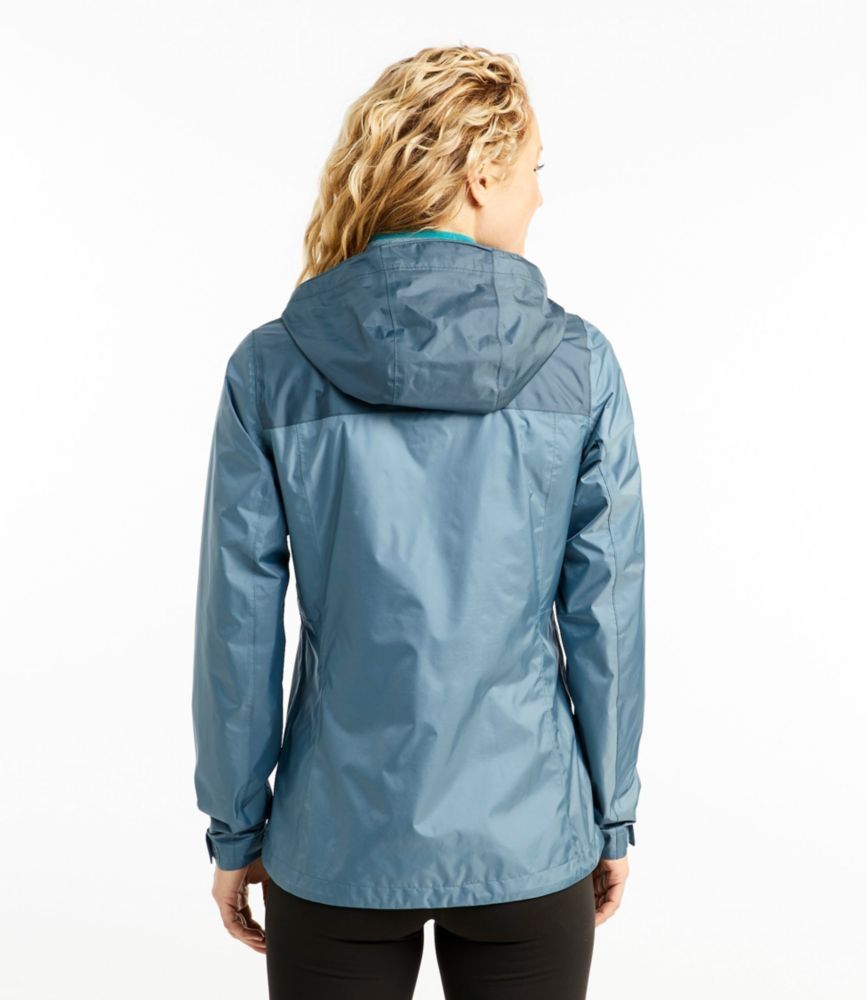 Women's Trail Model Rain Jacket, Colorblock