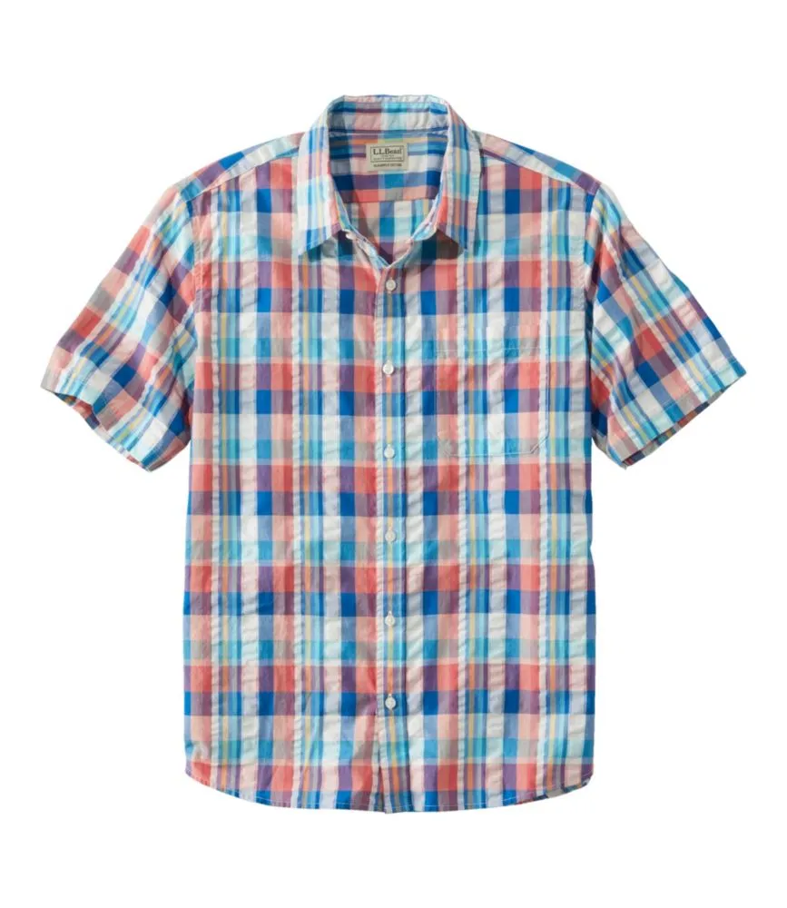 L.L.Bean Men's Short-Sleeve Canvas Shirt