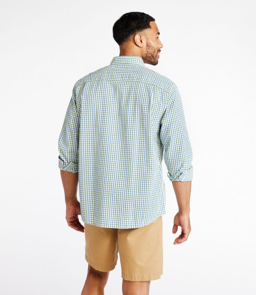 Men's Sunwashed Canvas Shirt, Traditional Fit Short-Sleeve Bay Leaf XXL, Cotton | L.L.Bean