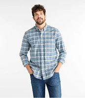 Men's Comfort Stretch Oxford Shirt, Traditional Untucked Fit