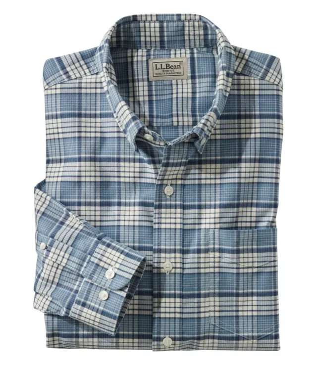 L.L.Bean Men's Comfort Stretch Chambray Button-Down Shirt