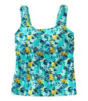Women's BeanSport Swimwear, Scoopneck Tankini Top, Print