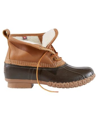 Men's Bean Boots, 6" Sherpa-Lined PrimaLoft