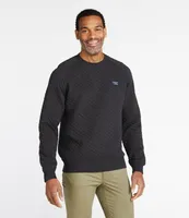 Men's Quilted Sweatshirt, Crewneck