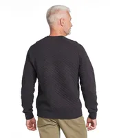 Men's Quilted Sweatshirt, Crewneck