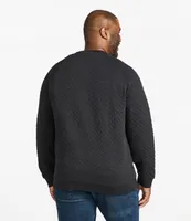 Men's Quilted Sweatshirt, Crewneck