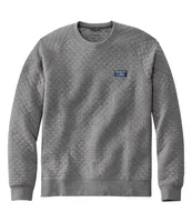 Men's Quilted Sweatshirt, Crewneck