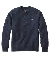 Men's Quilted Sweatshirt, Crewneck