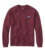 Men's Quilted Sweatshirt, Crewneck