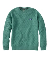 Men's Quilted Sweatshirt, Crewneck