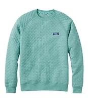 Men's Quilted Sweatshirt, Crewneck