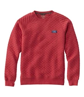 Men's Quilted Sweatshirt, Crewneck