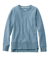 Women's L.L.Bean Cozy Sweatshirt, Split-Hem