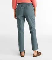 Women's Lakewashed Chino Pants, Mid-Rise Pull-On Ankle