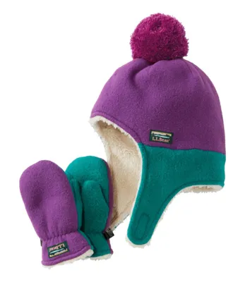 Infants' and Toddlers' Mountain Classic Fleece Hat Mitten Set