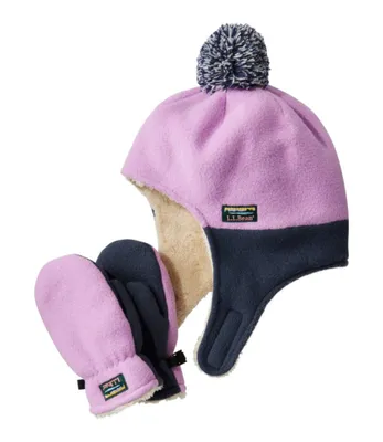 Infants' and Toddlers' Mountain Classic Fleece Hat Mitten Set