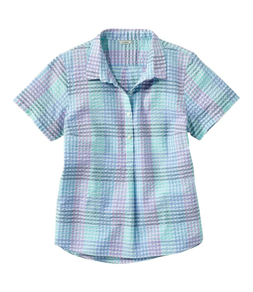 Women's Vacationland Seersucker Shirt