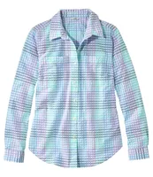 Women's Vacationland Seersucker Shirt