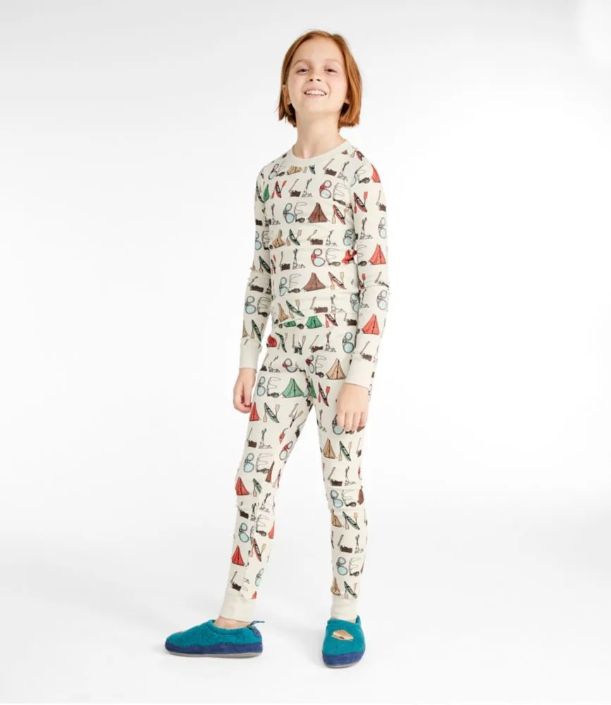 Kids' Organic Cotton Fitted Pajamas