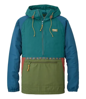 Men's Mountain Classic Insulated Anorak, Multi-Color