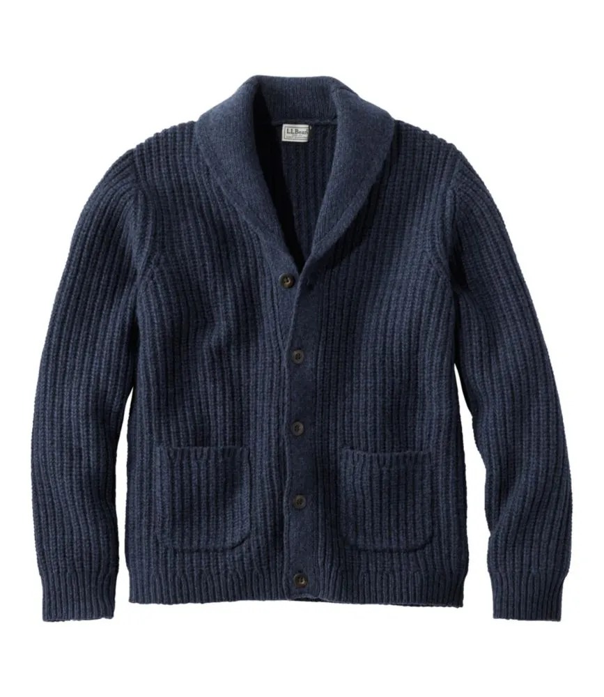 Men's L.L.Bean Classic Ragg Wool Sweaters, Cardigan