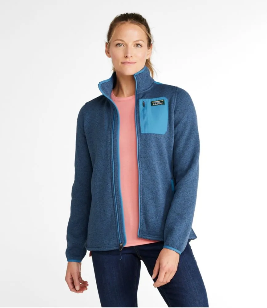 Women's L.L.Bean Sweater Fleece Full-Zip Jacket