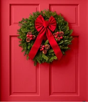 Traditional Christmas Balsam Wreath, 20"