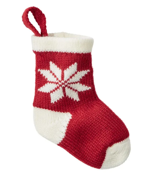 Fair Isle Knit Christmas Stocking at L.L. Bean