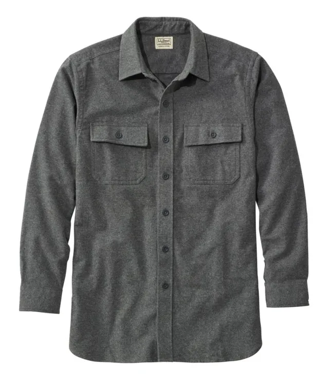 L.L. Bean Men's Chamois Shirt, Slightly Fitted