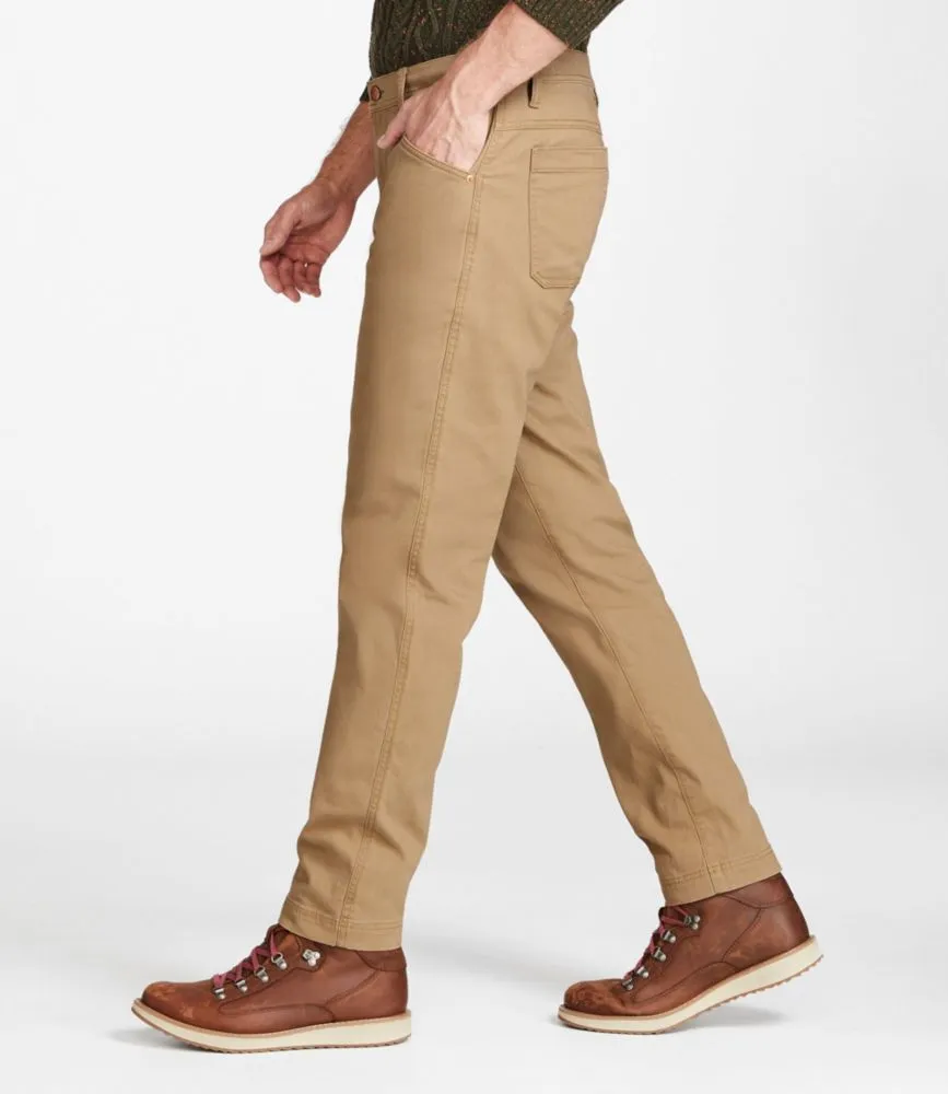 L.L. Bean Men's BeanFlex® Canvas Five-Pocket Pants, Standard Fit