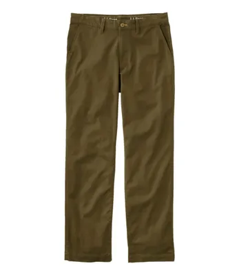 Men's Comfort Stretch Chino Pants, Classic Fit, Straight Leg