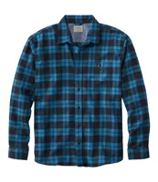 Men's BeanFlex® All-Season Flannel Shirt, Traditional Untucked Fit, Long-Sleeve