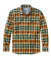 Men's BeanFlex® All-Season Flannel Shirt, Traditional Untucked Fit, Long-Sleeve