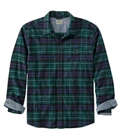 Men's BeanFlex® All-Season Flannel Shirt, Traditional Untucked Fit, Long-Sleeve