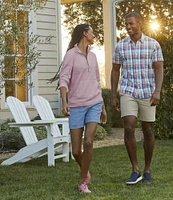 Women's Lakewashed Dock Shorts, Mid-Rise Chambray