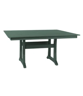 All-Weather Farmhouse Table, Square, 8-Person