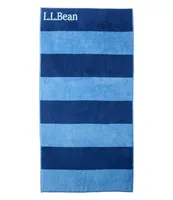 Seaside Beach Towel, Reversible Stripe