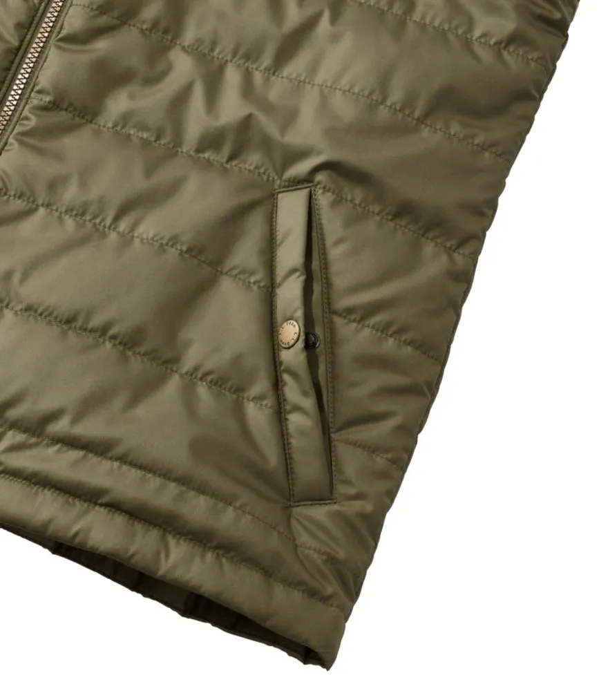 L.L. Bean Men's Mountain Classic Puffer Vest, Colorblock