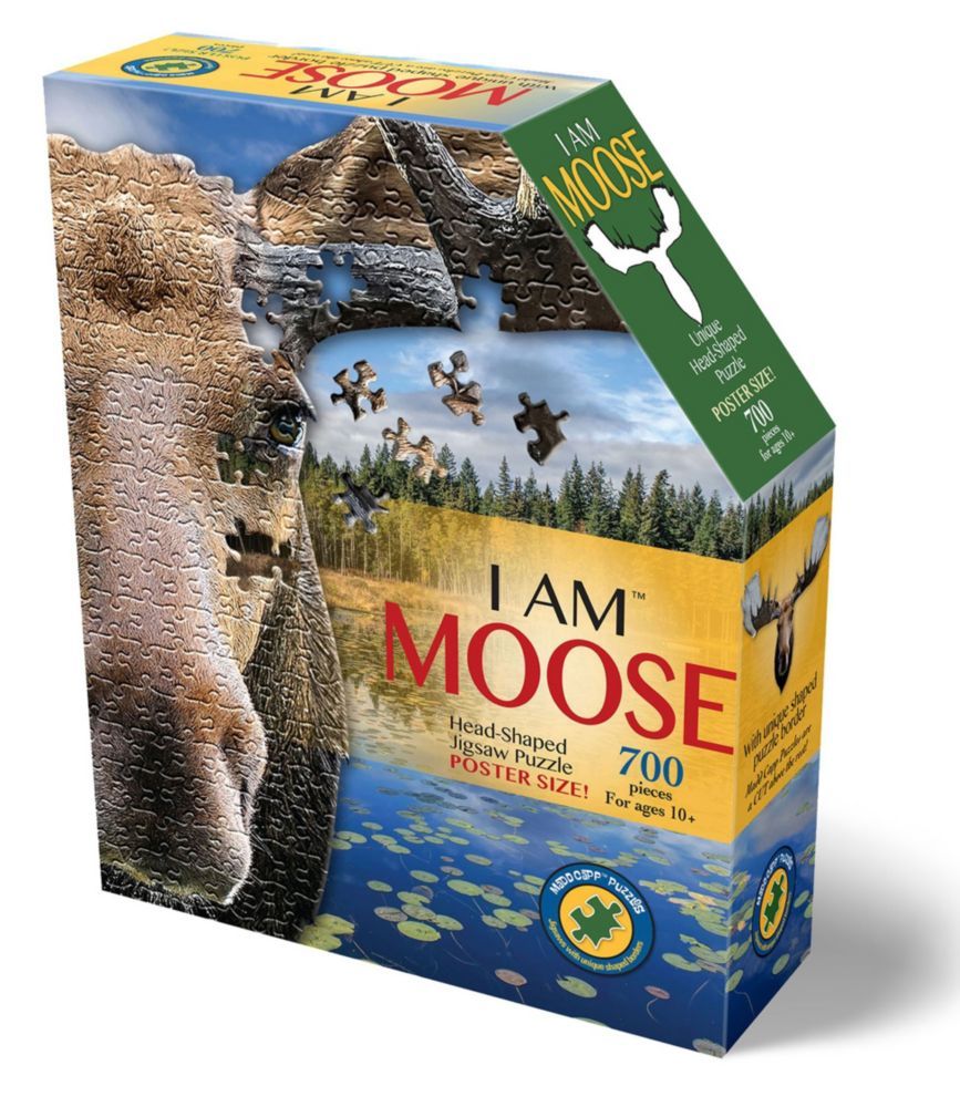 Poster Size Moose Puzzle, 700 Pieces
