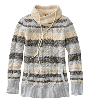Women's Signature Cotton Funnelneck Sweater