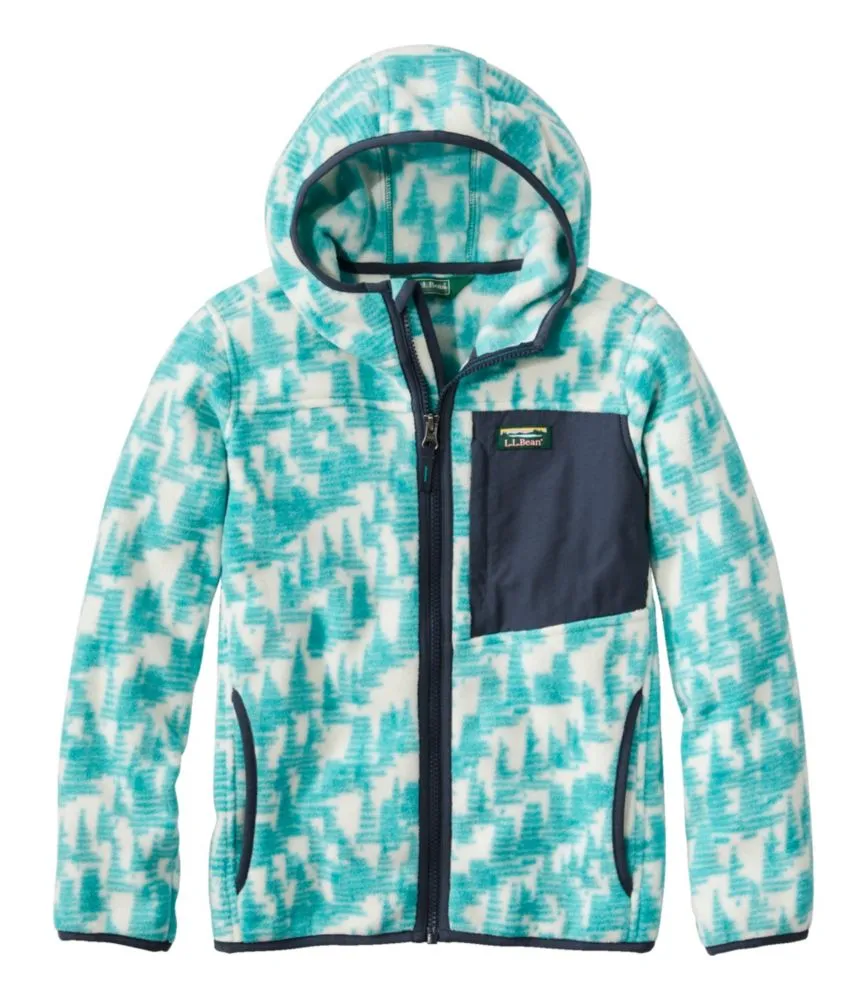 Kids' Retro Mountain Classic Fleece Jacket, Print