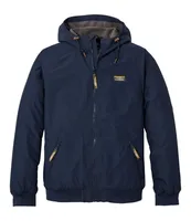 Men's Insulated 3-Season Bomber Hooded Jacket