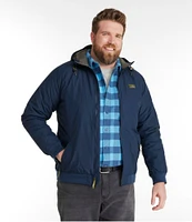 Men's Insulated 3-Season Bomber Hooded Jacket