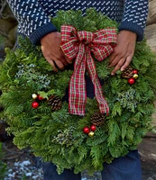 Tartan Wreath, 24"