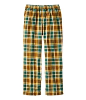 Men's Fleece-Lined Flannel Lounge Pants